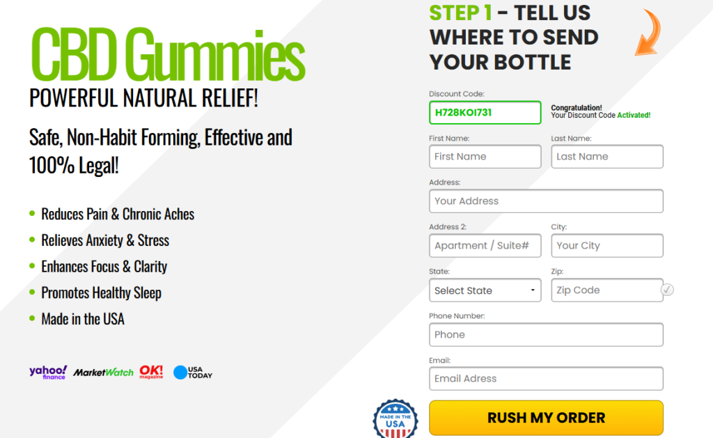 Lucanna Farms CBD Gummies Order